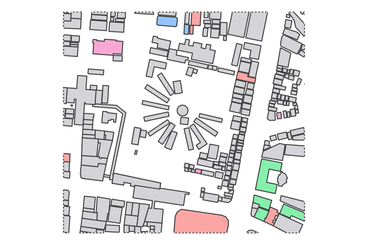 Program breakdown map