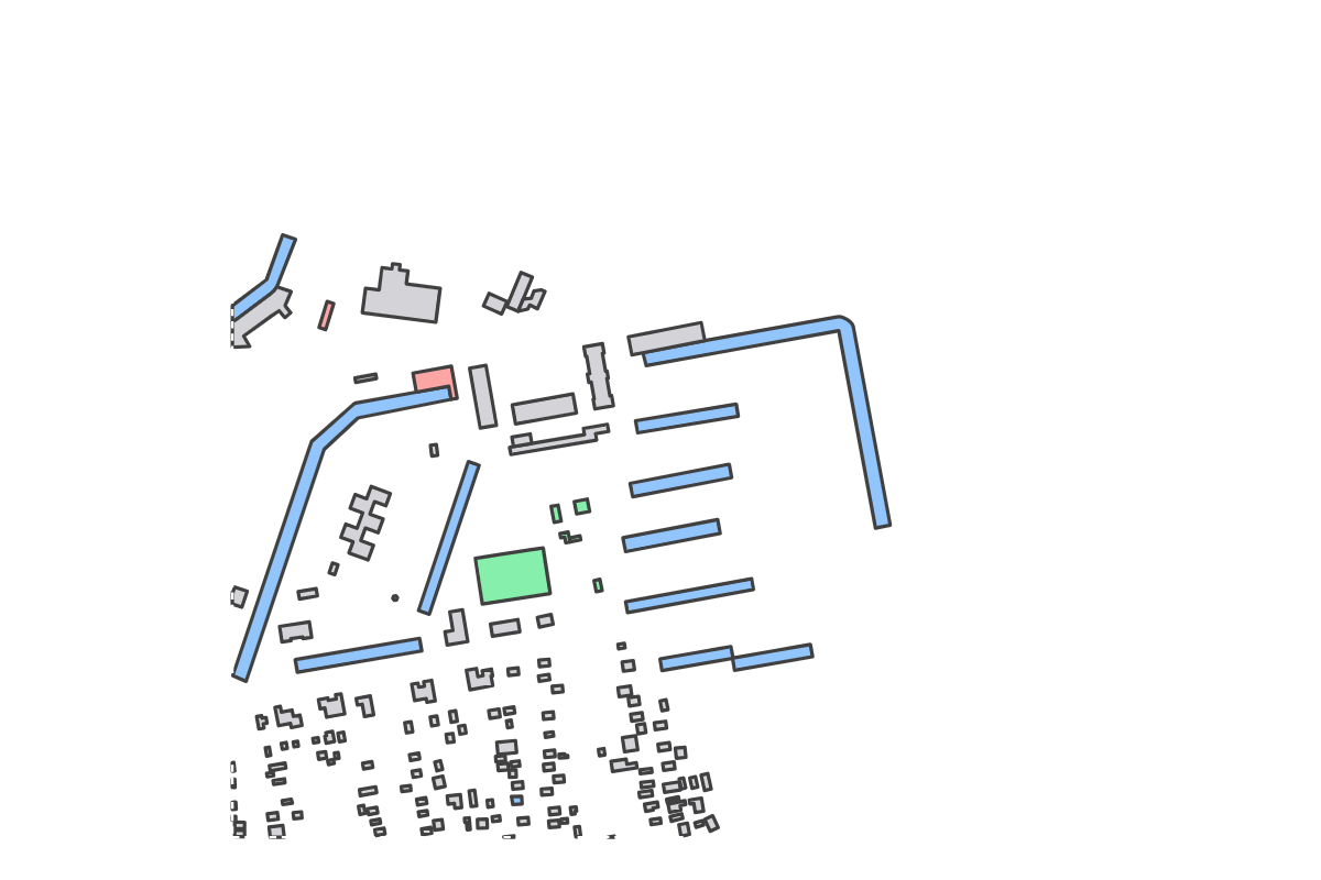 Program breakdown map