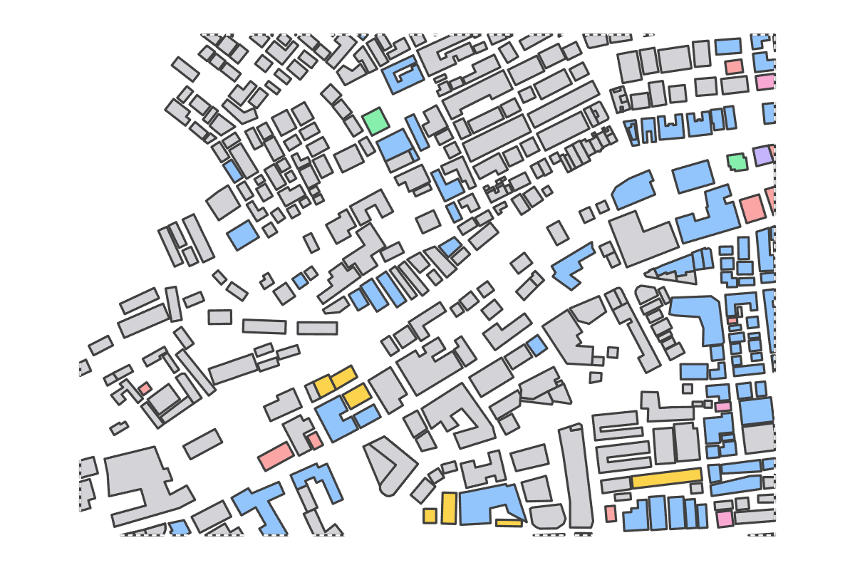 Program breakdown map