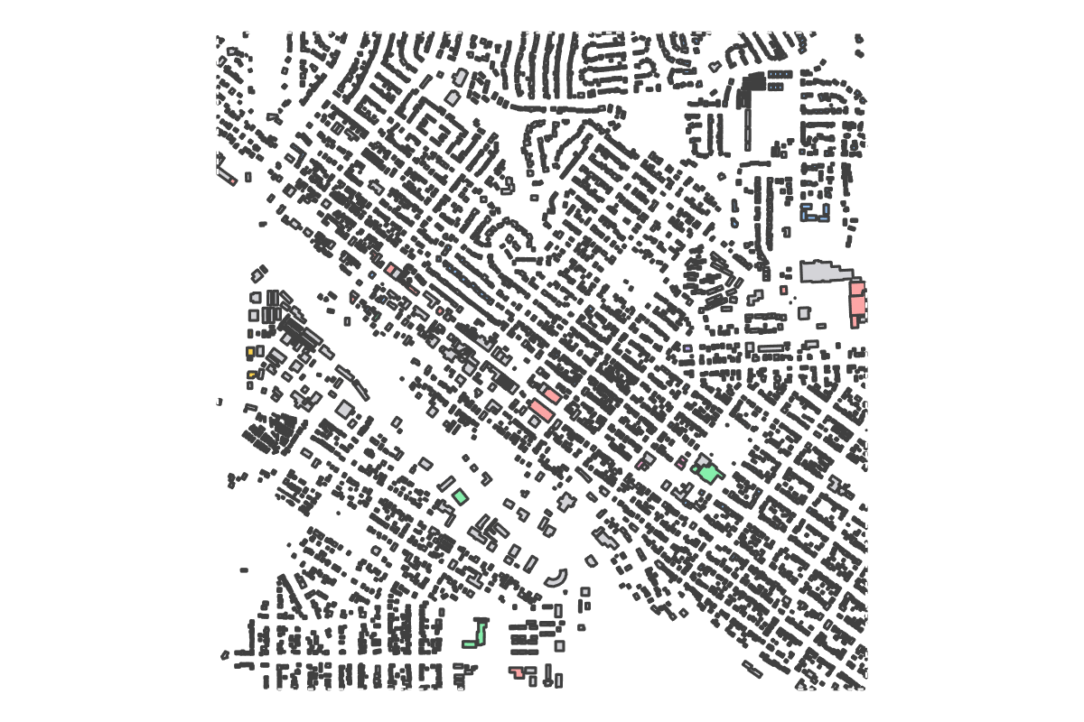 Program breakdown map