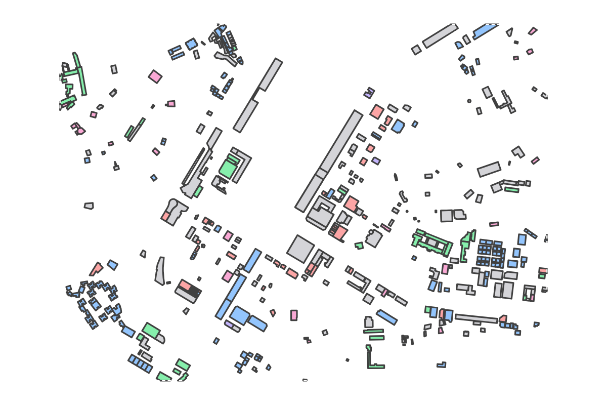 Program breakdown map