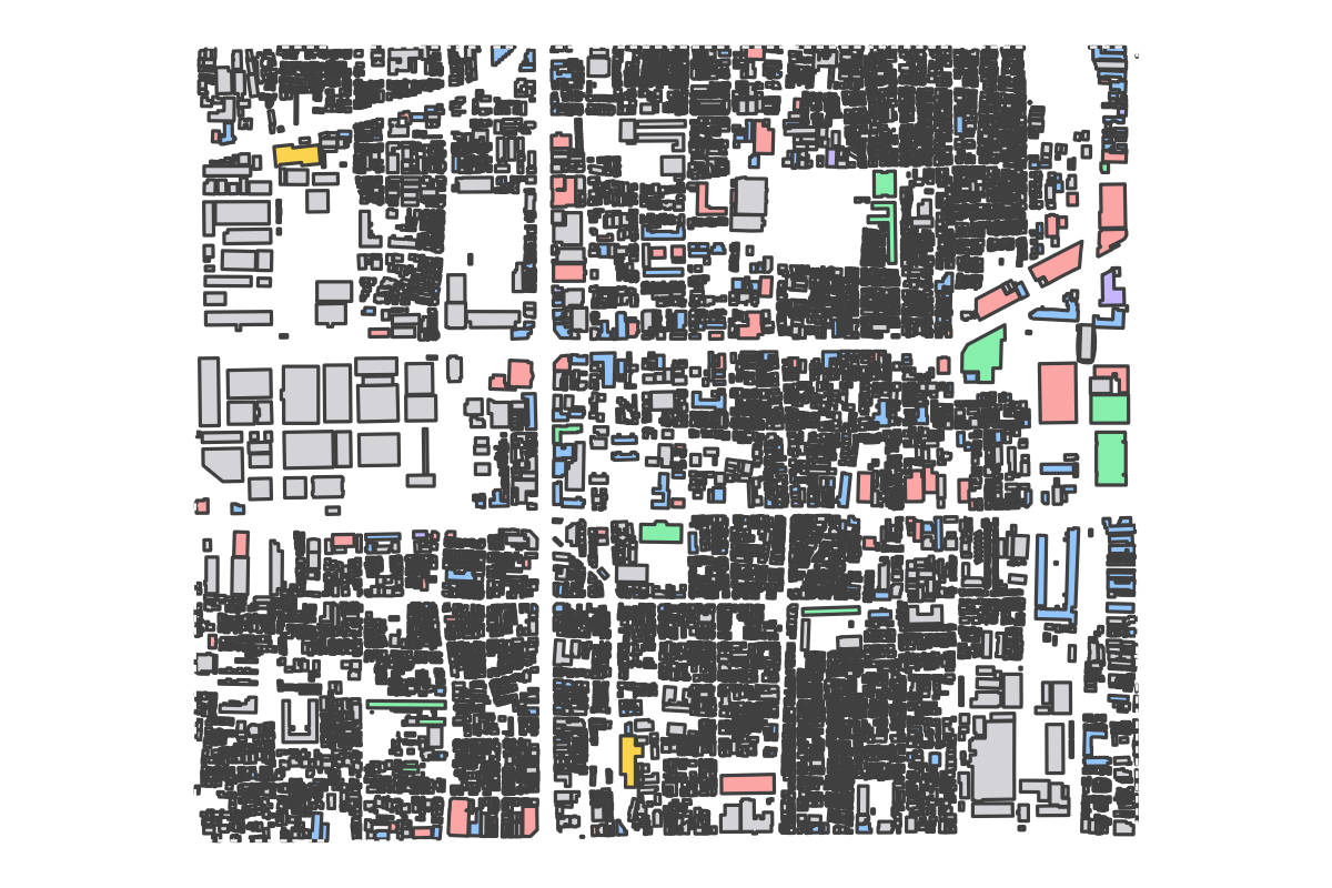 Program breakdown map