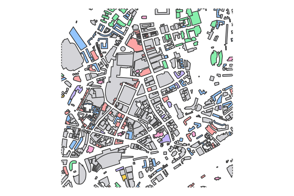 Program breakdown map