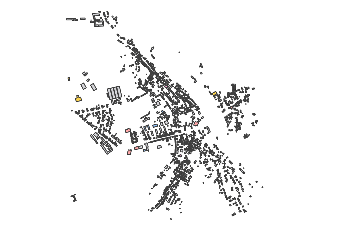 Program breakdown map