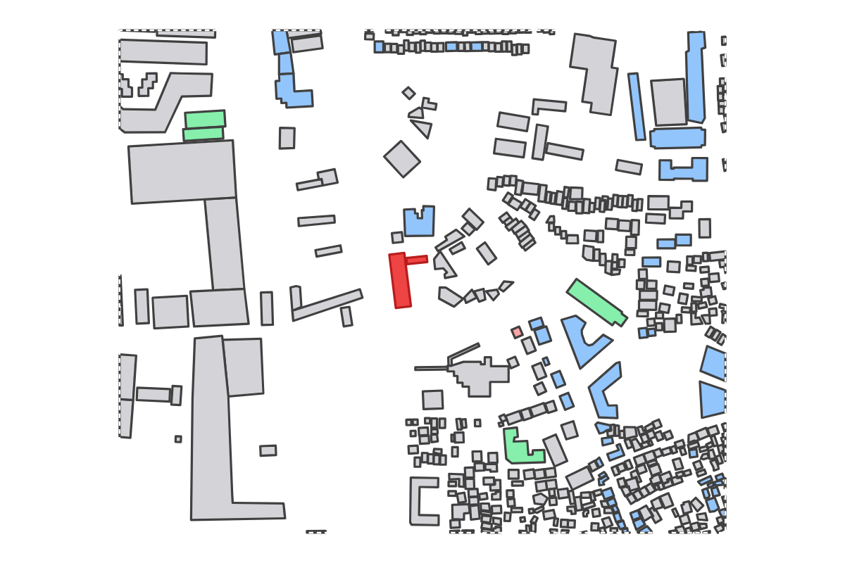 Program breakdown map