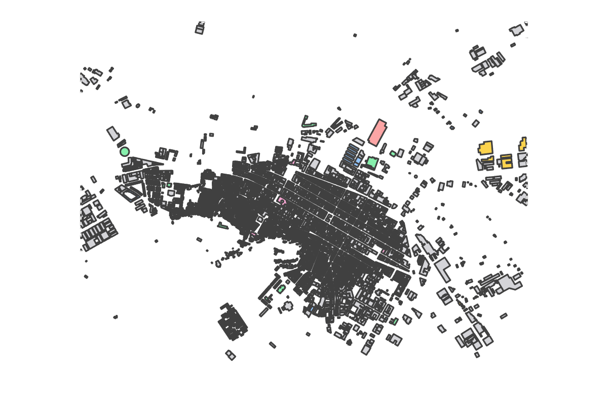 Program breakdown map