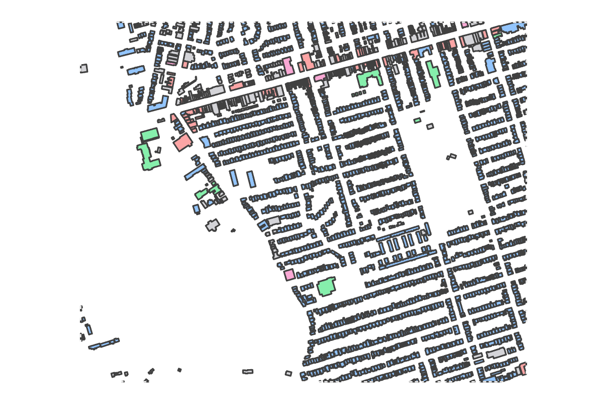 Program breakdown map