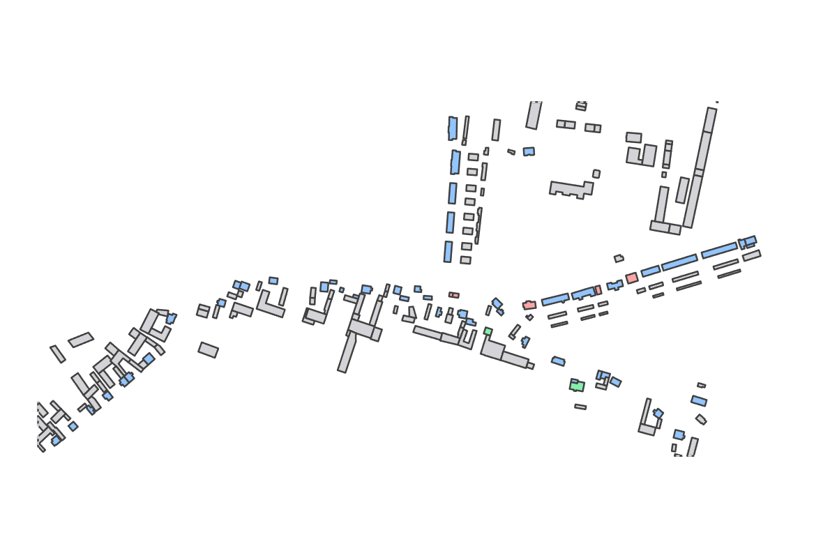 Program breakdown map