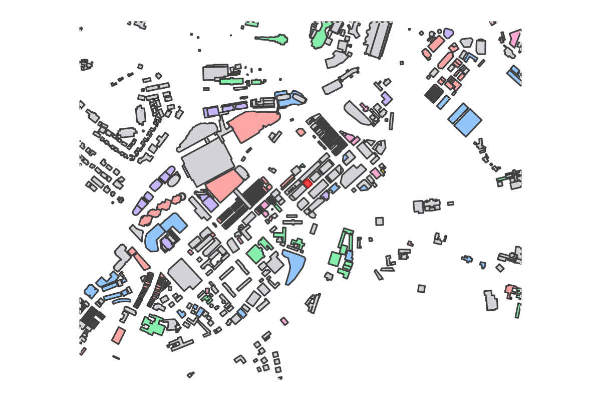 Program breakdown map