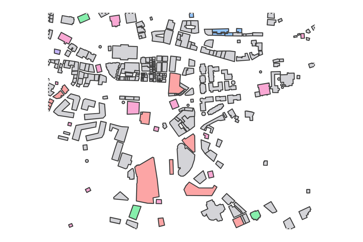 Program breakdown map