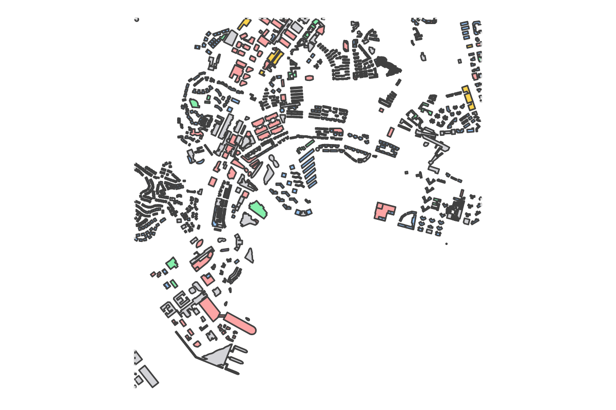 Program breakdown map