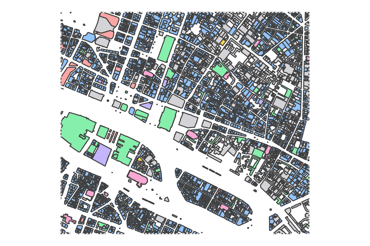 Program breakdown map