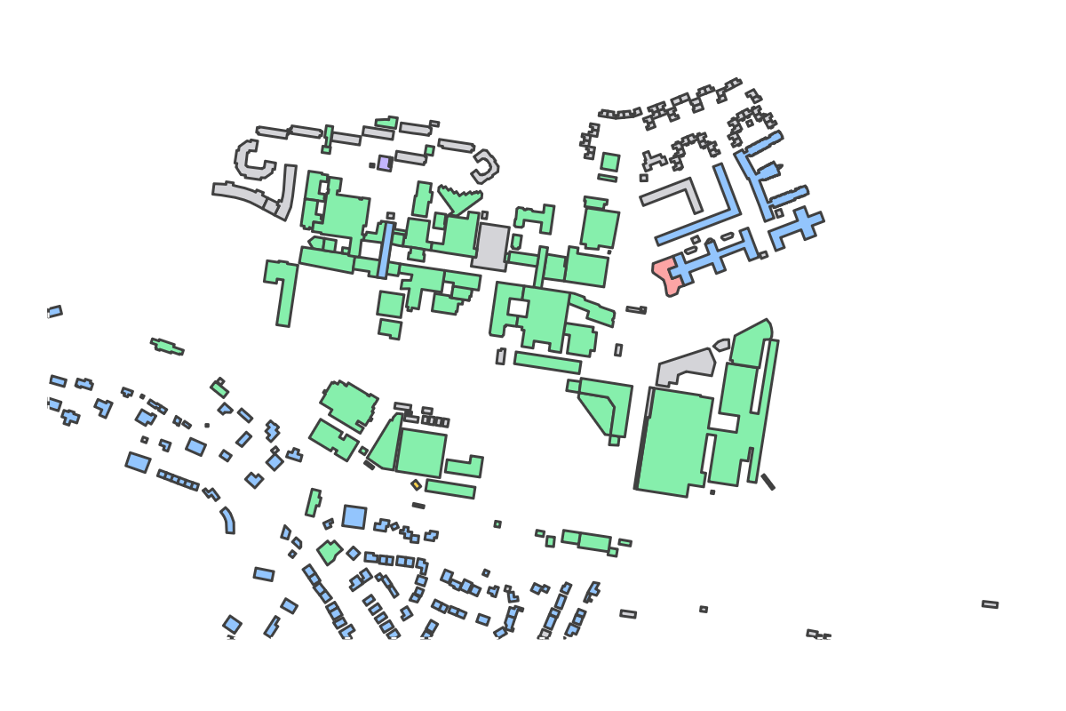 Program breakdown map