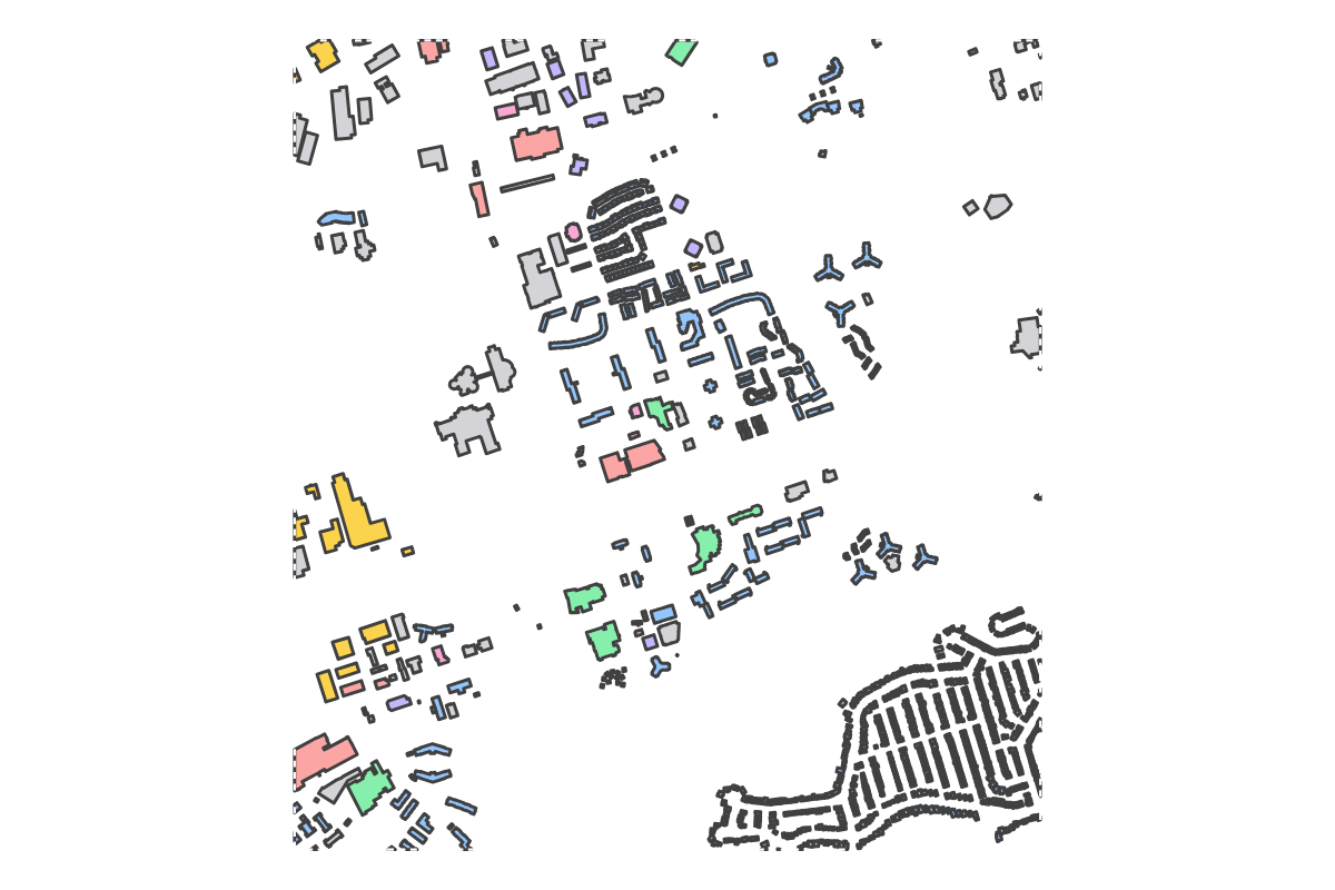 Program breakdown map