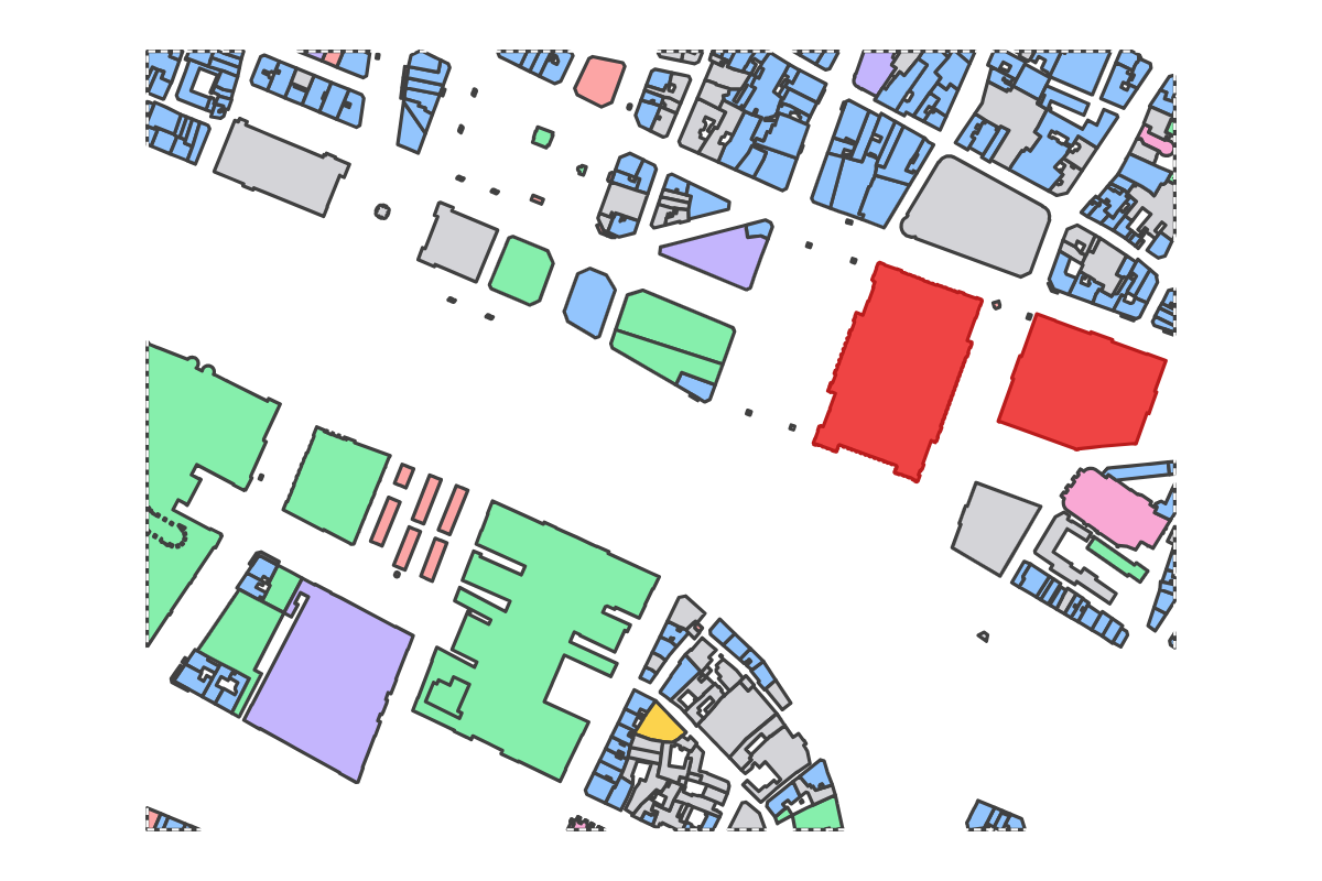 Program breakdown map