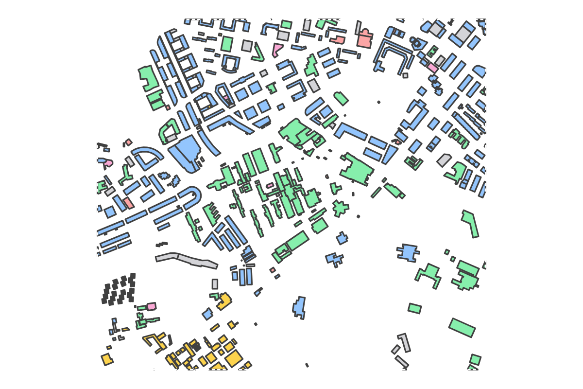 Program breakdown map