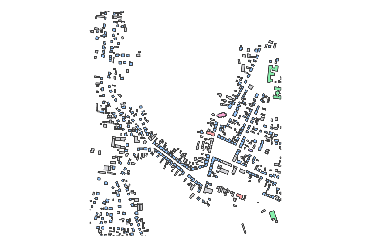 Program breakdown map