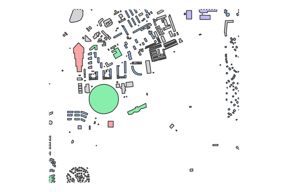 Program breakdown map