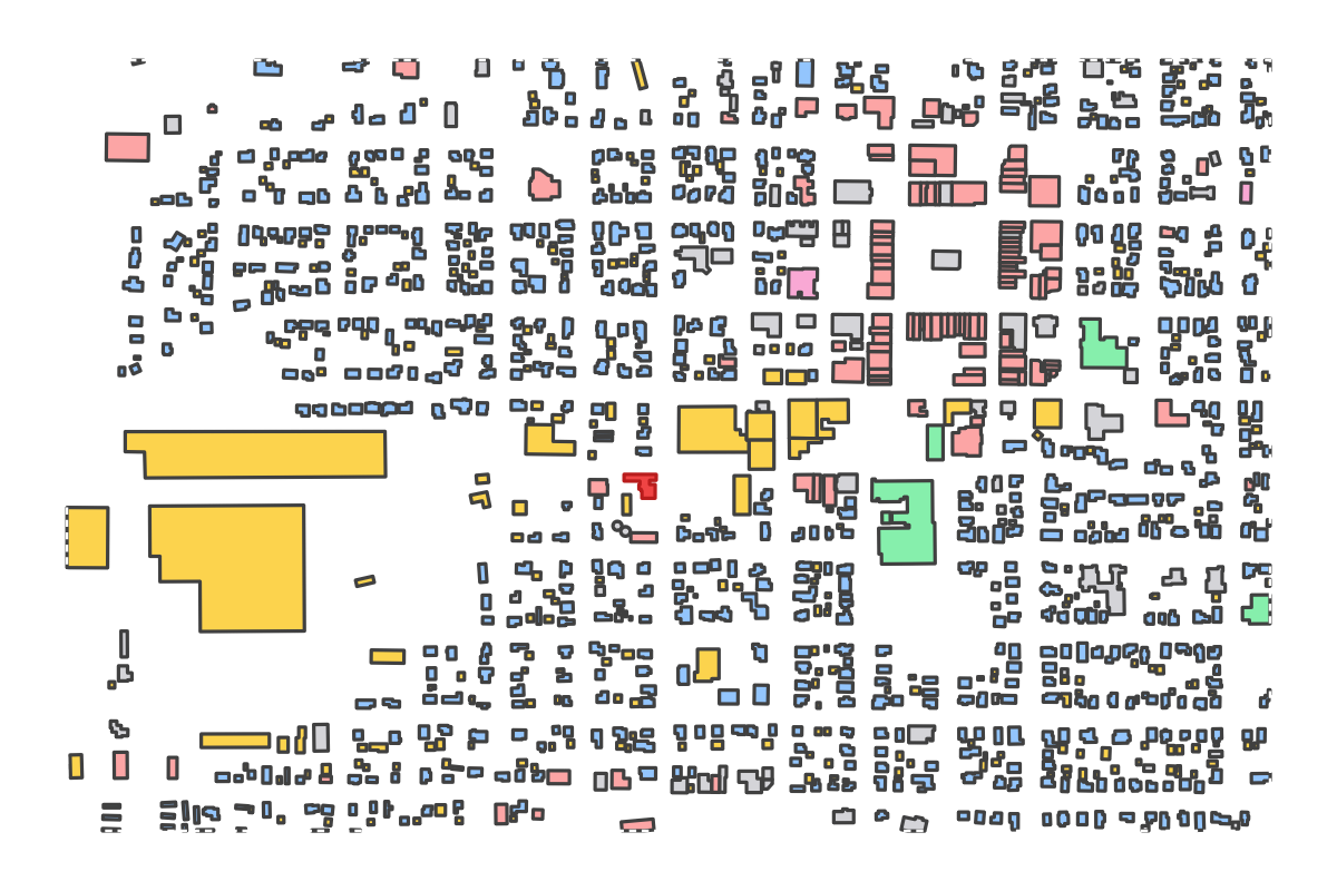 Program breakdown map