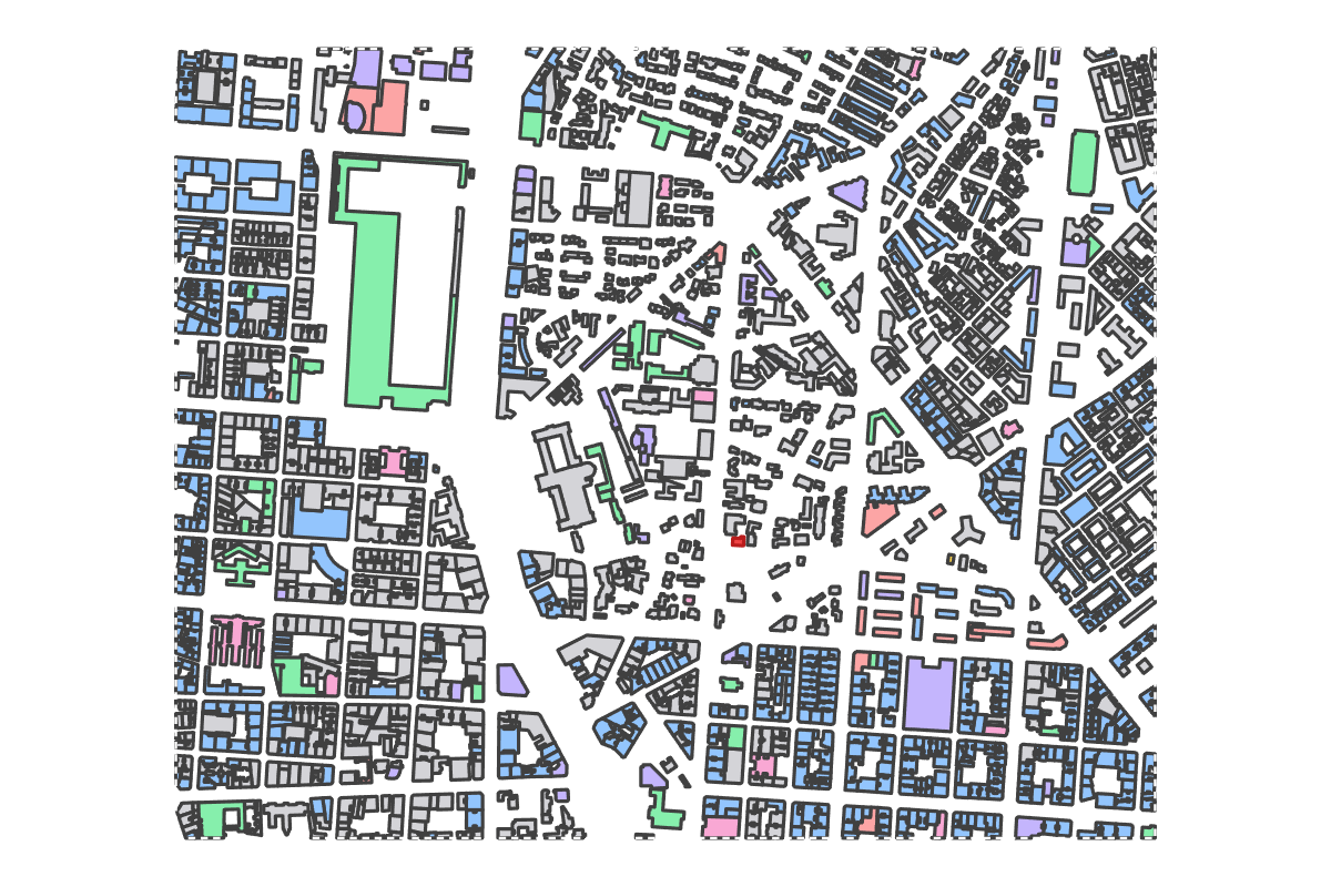 Program breakdown map