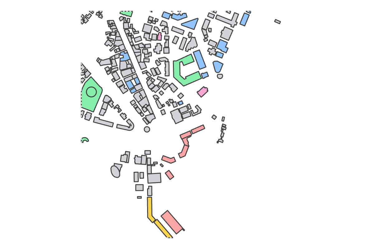 Program breakdown map