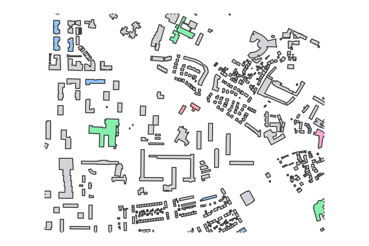 Program breakdown map