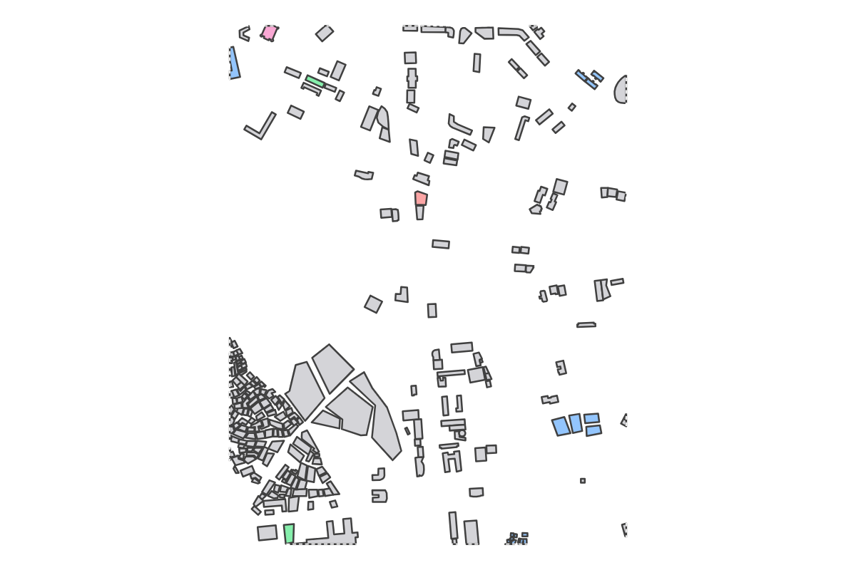 Program breakdown map