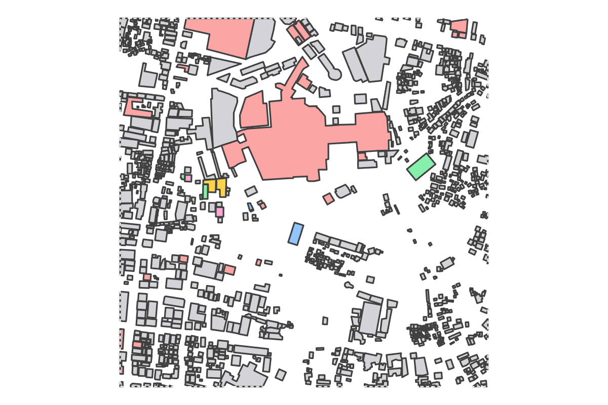 Program breakdown map