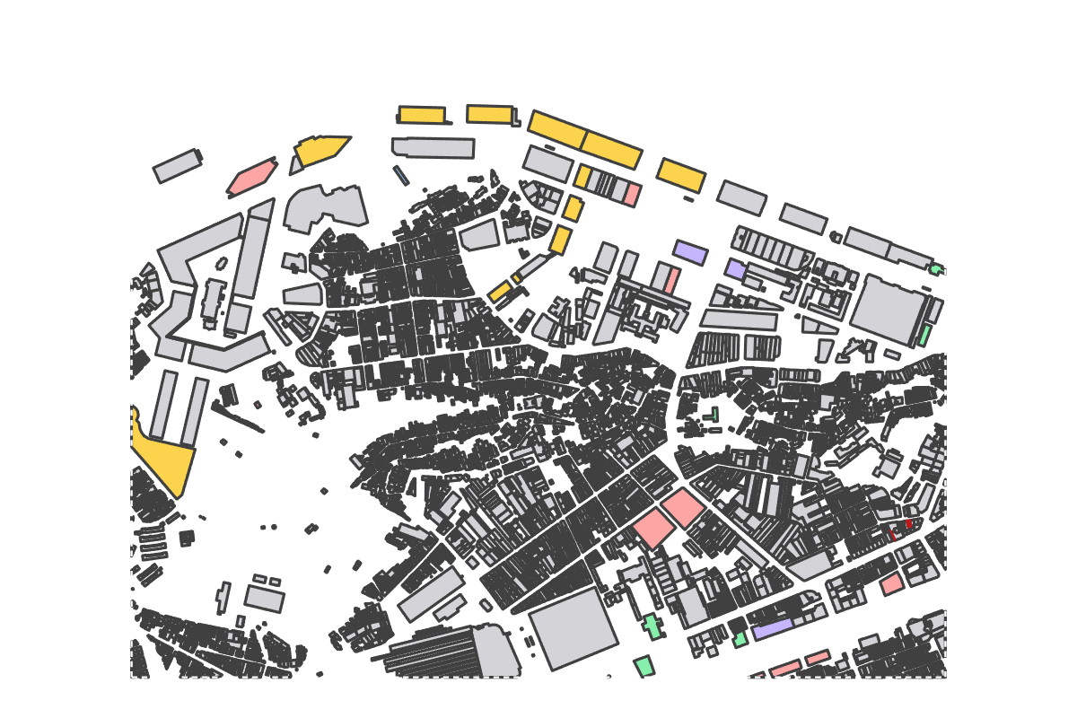 Program breakdown map