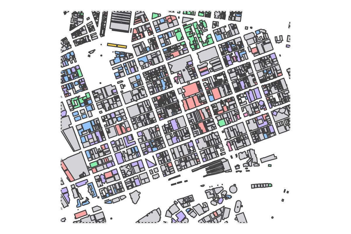 Program breakdown map