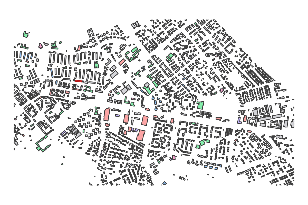 Program breakdown map