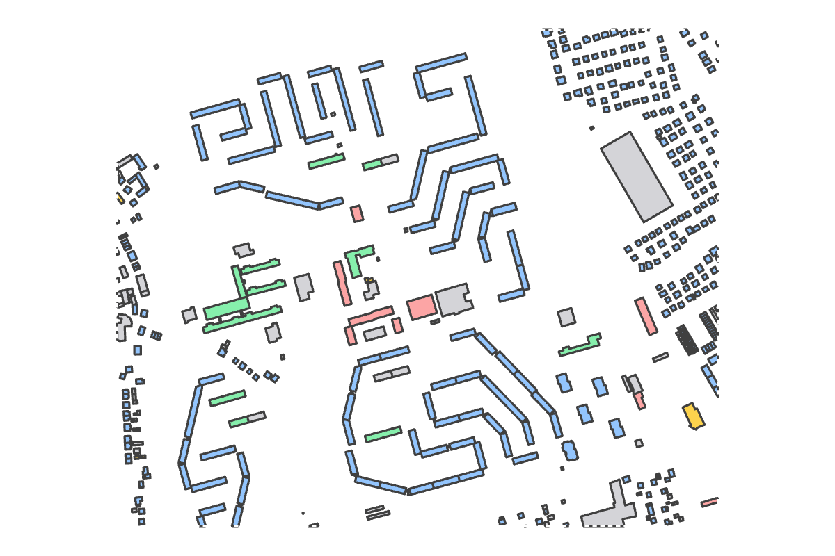 Program breakdown map