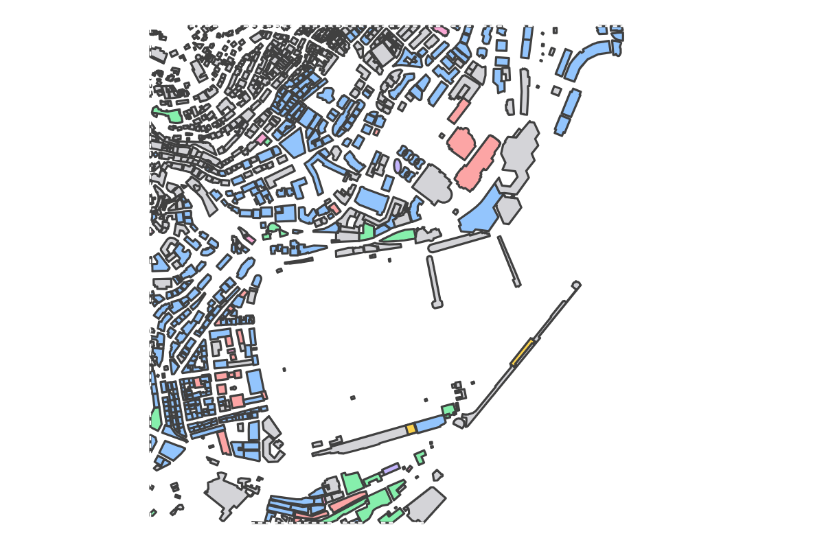 Program breakdown map