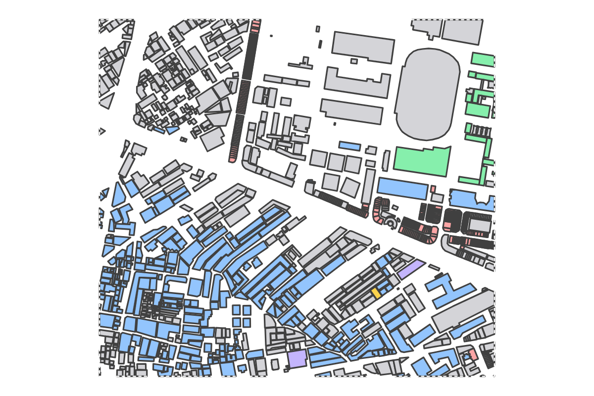 Program breakdown map