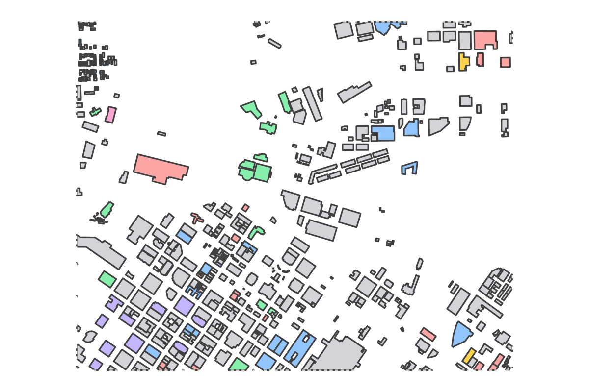 Program breakdown map