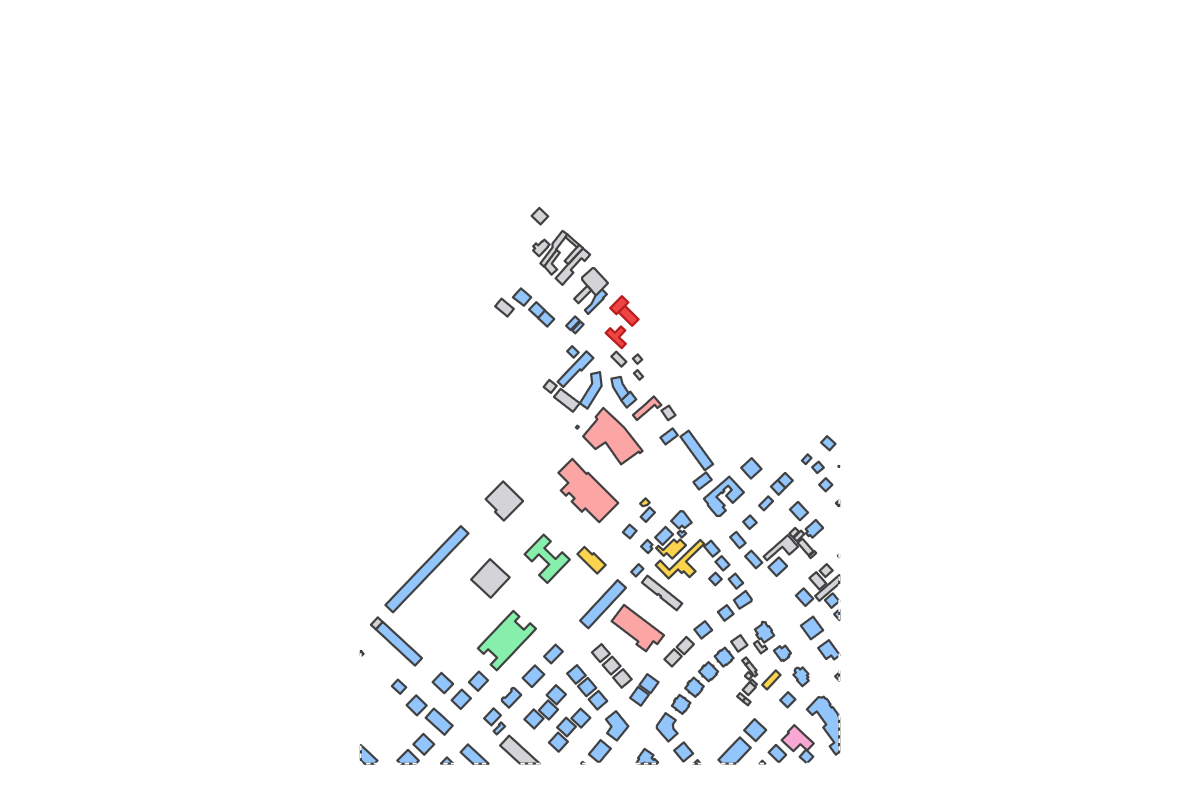 Program breakdown map