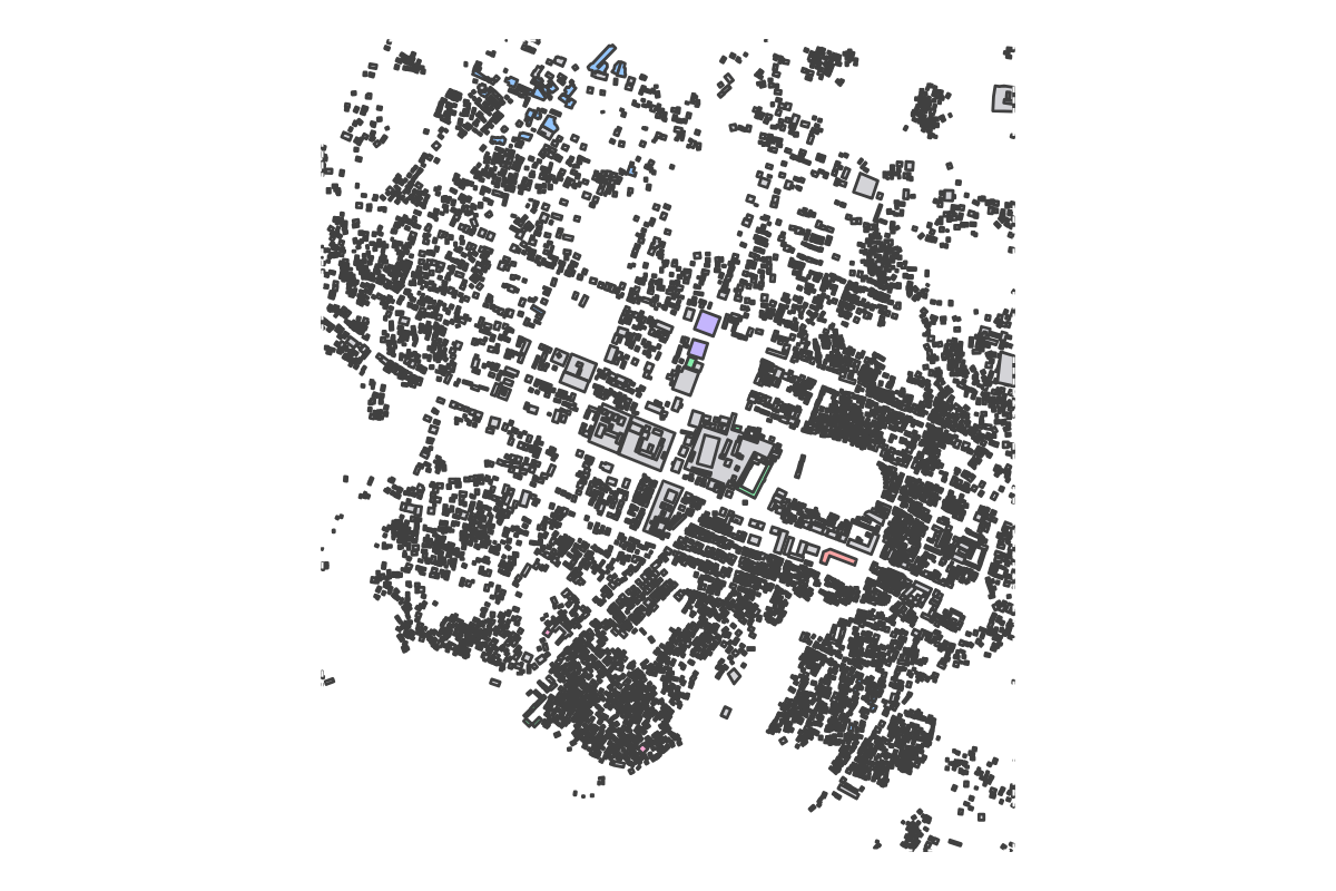 Program breakdown map