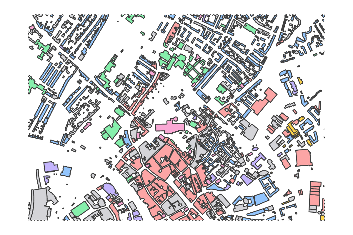 Program breakdown map