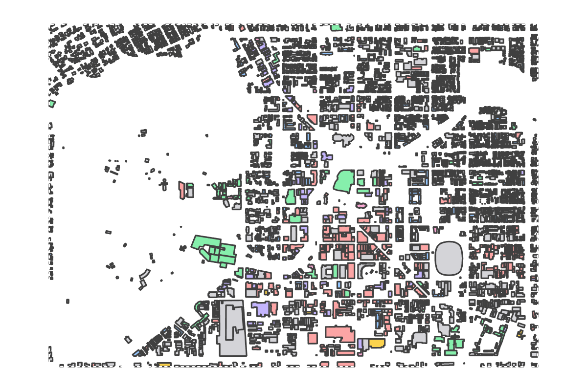 Program breakdown map