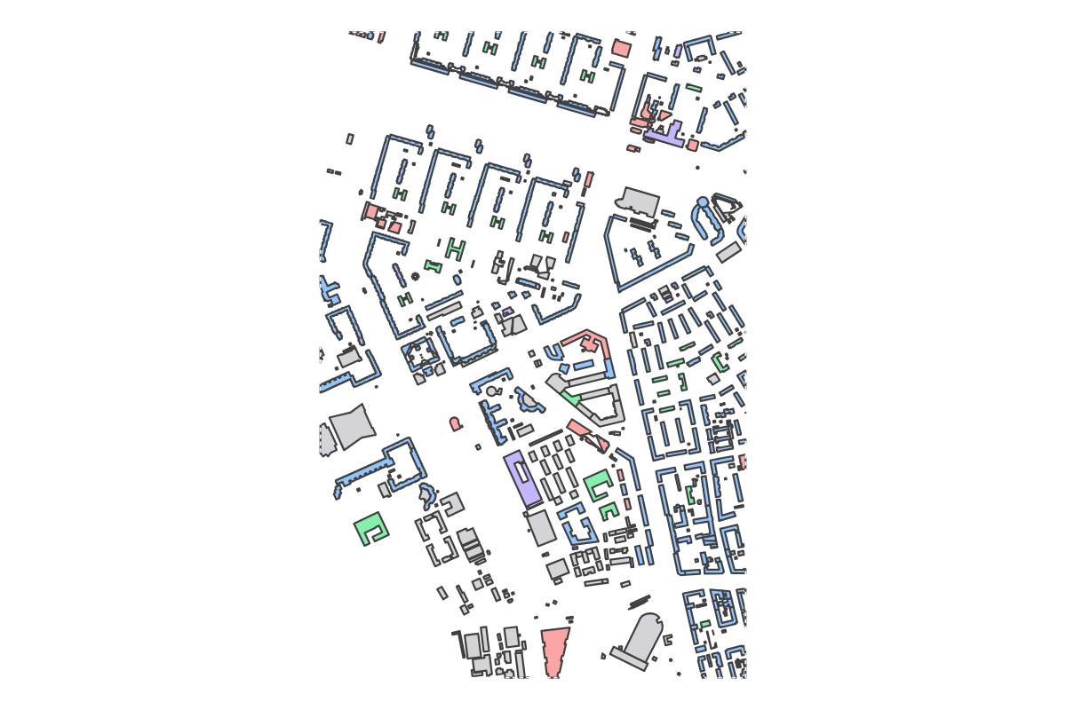 Program breakdown map