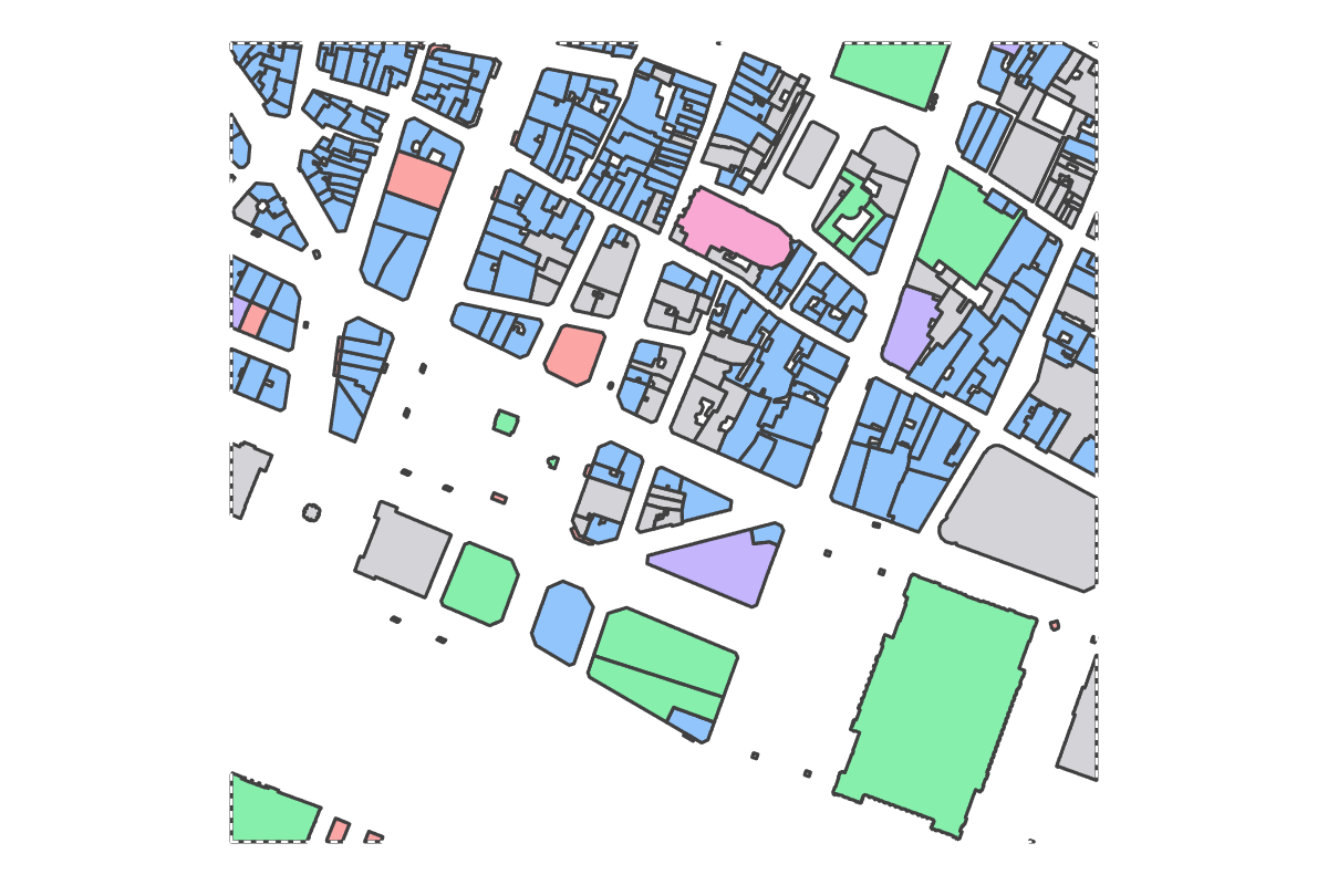 Program breakdown map