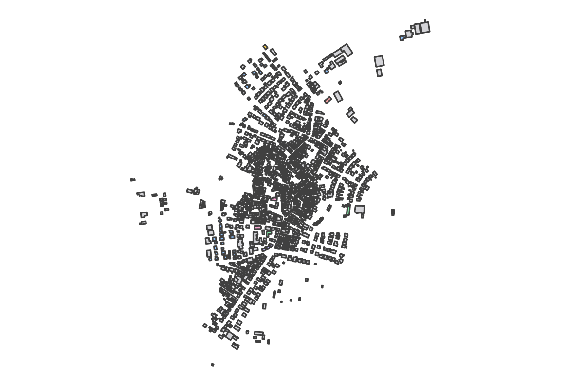 Program breakdown map