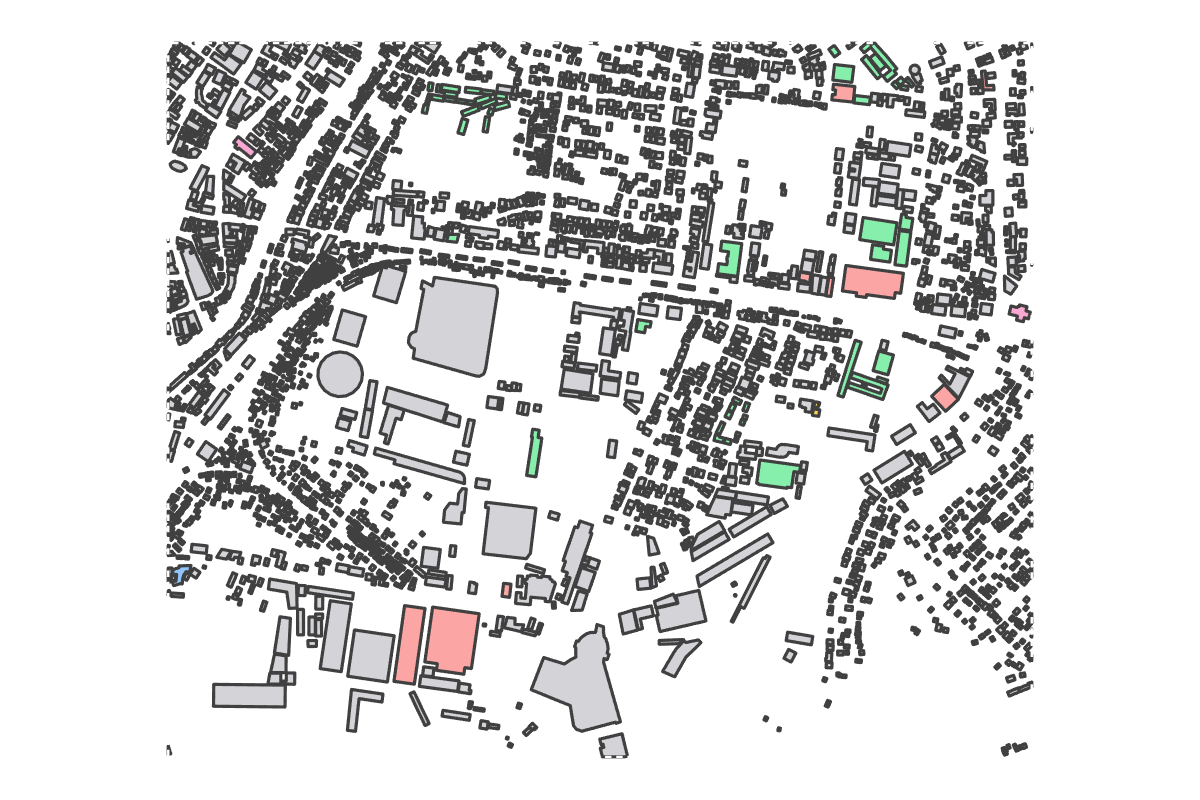Program breakdown map