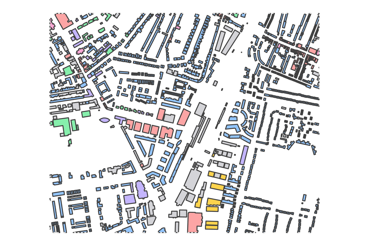 Program breakdown map