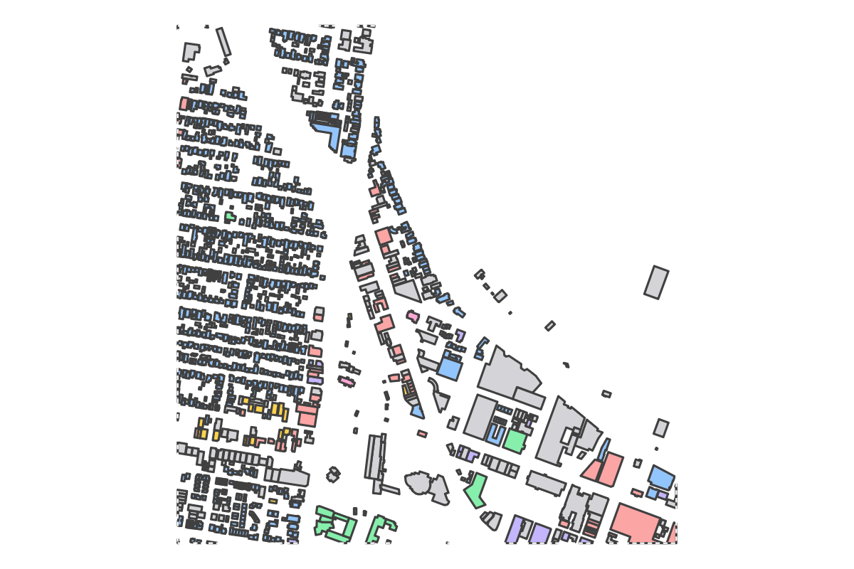 Program breakdown map