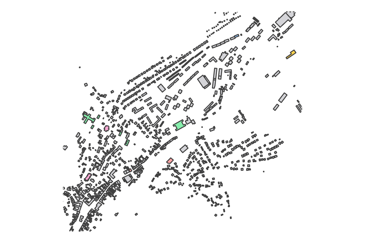 Program breakdown map
