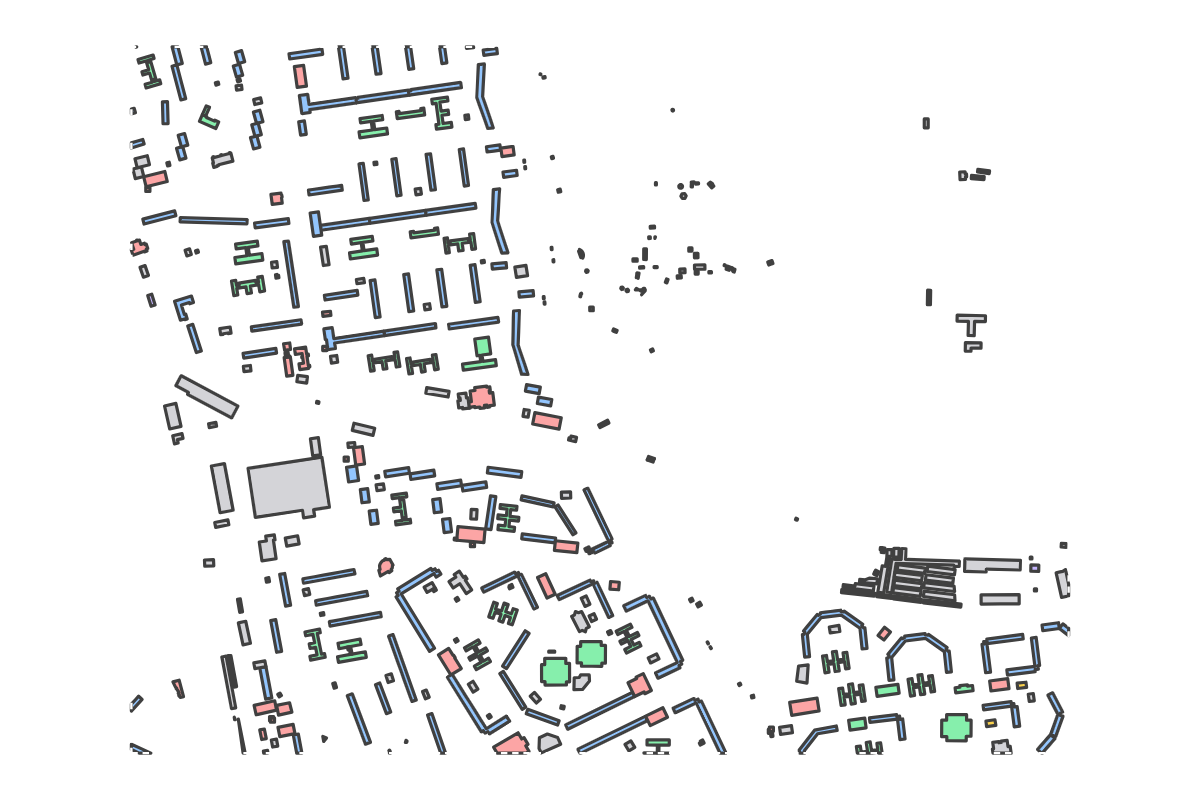 Program breakdown map