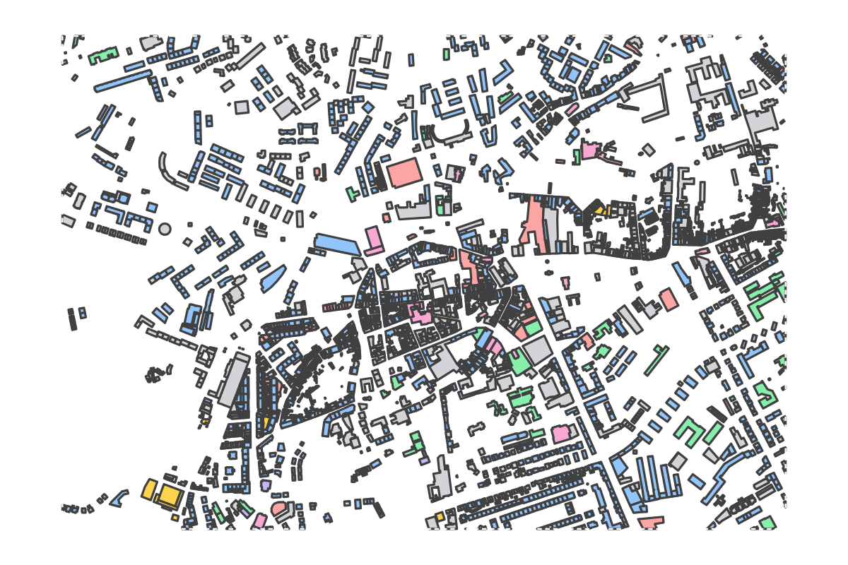 Program breakdown map