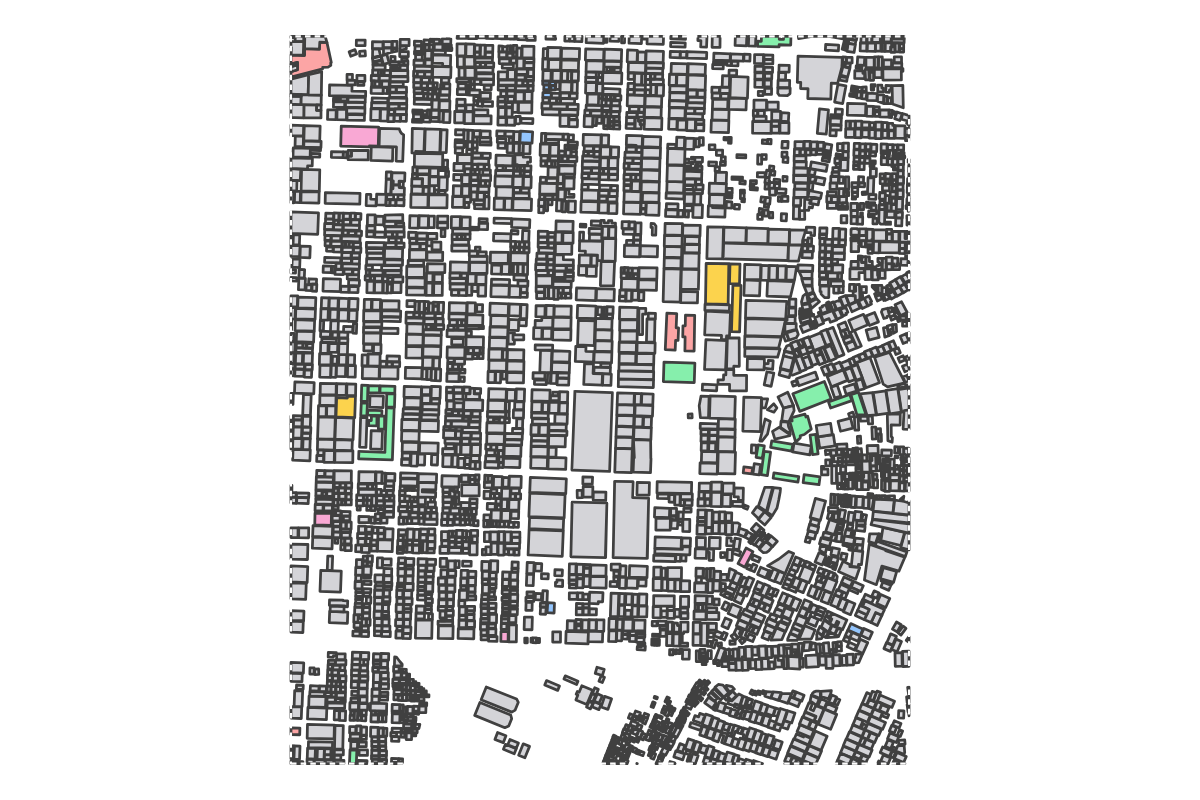 Program breakdown map