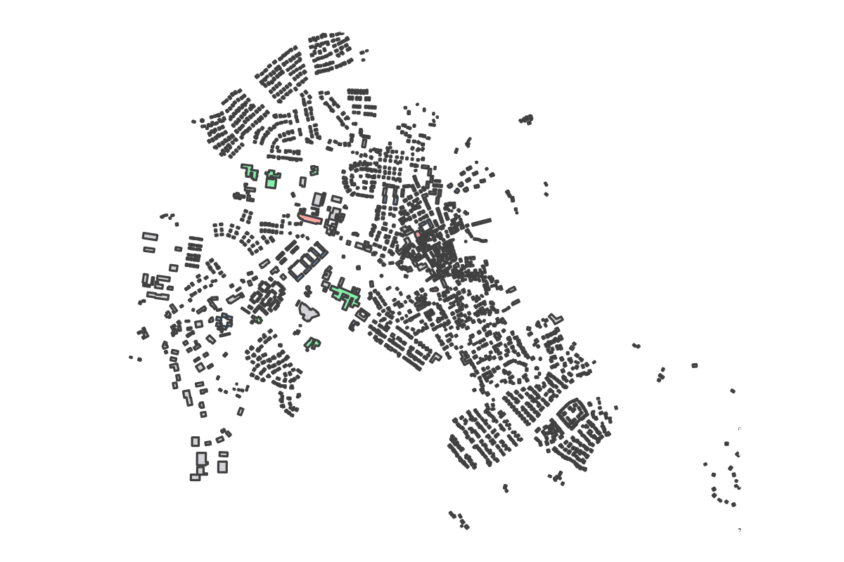Program breakdown map